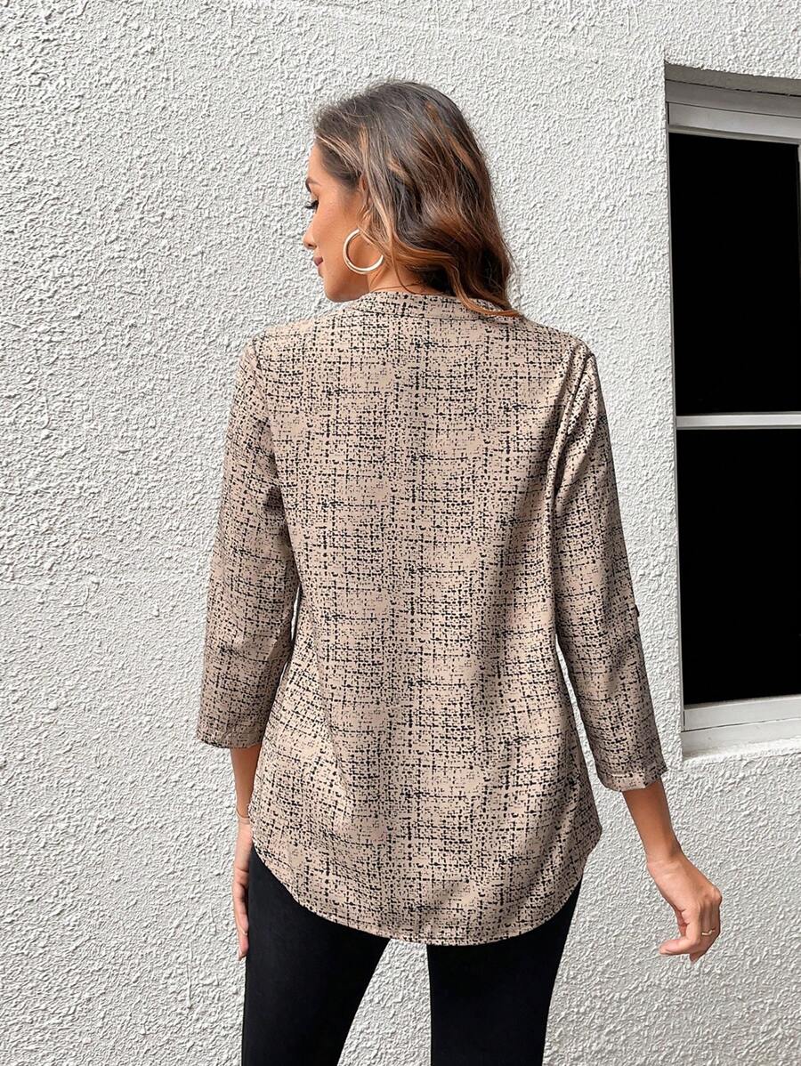 Emery™ | Elegante Blumenbluse