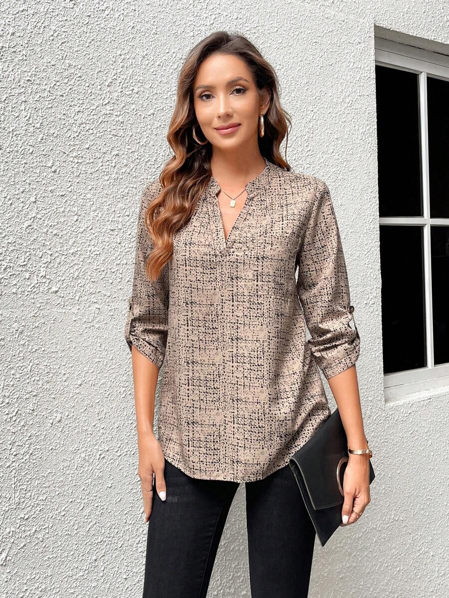 Emery™ | Elegante Blumenbluse