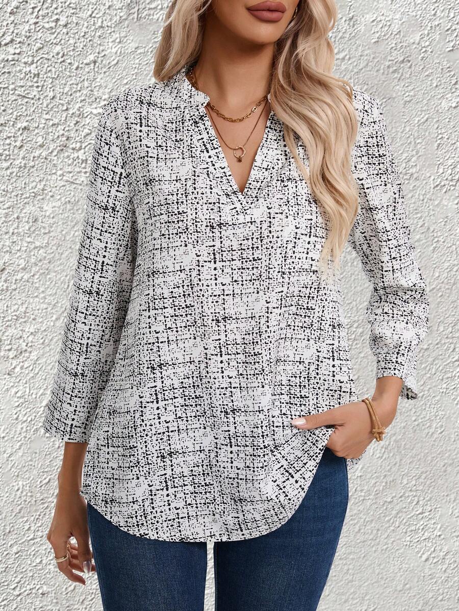 Emery™ | Elegante Blumenbluse