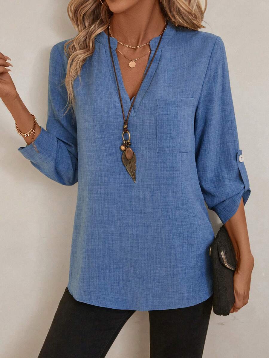 Emery™ | Elegante Blumenbluse