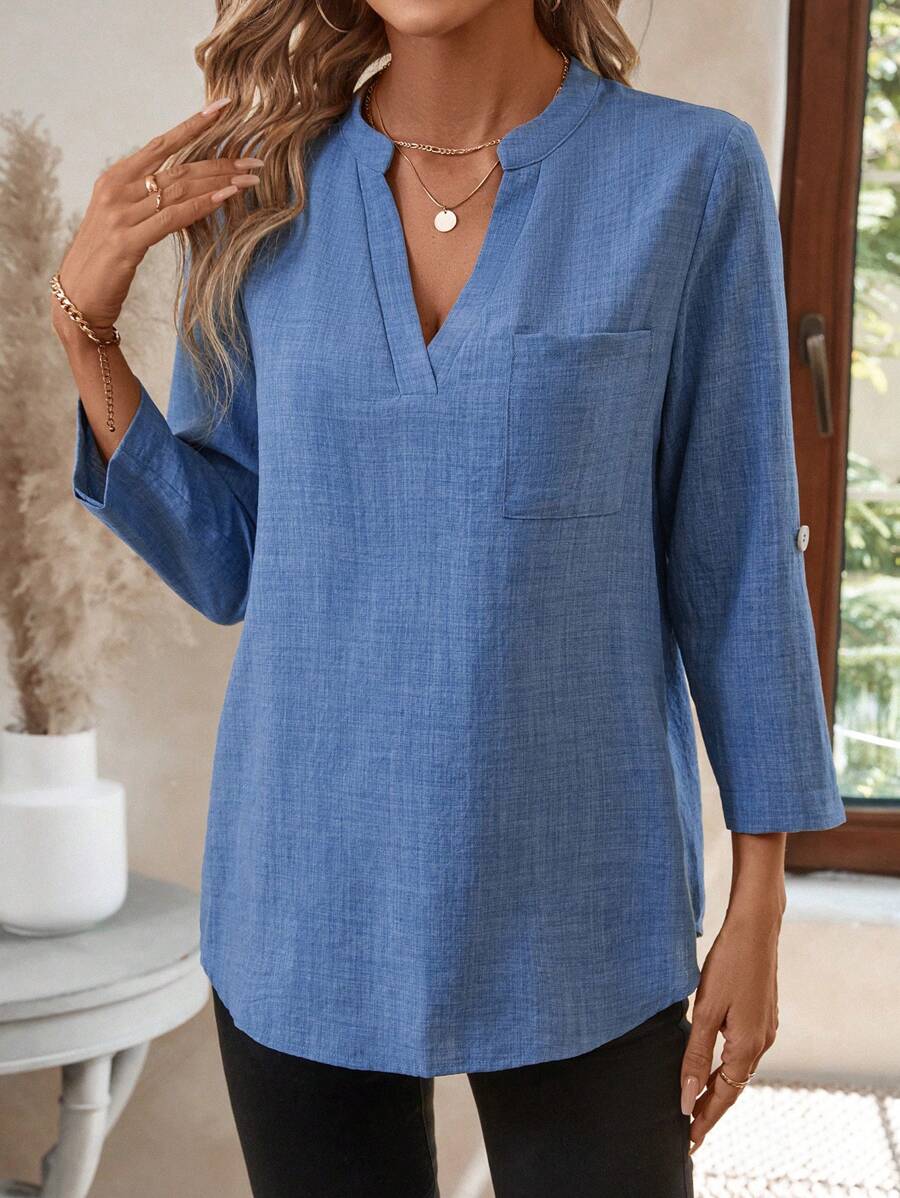 Emery™ | Elegante Blumenbluse