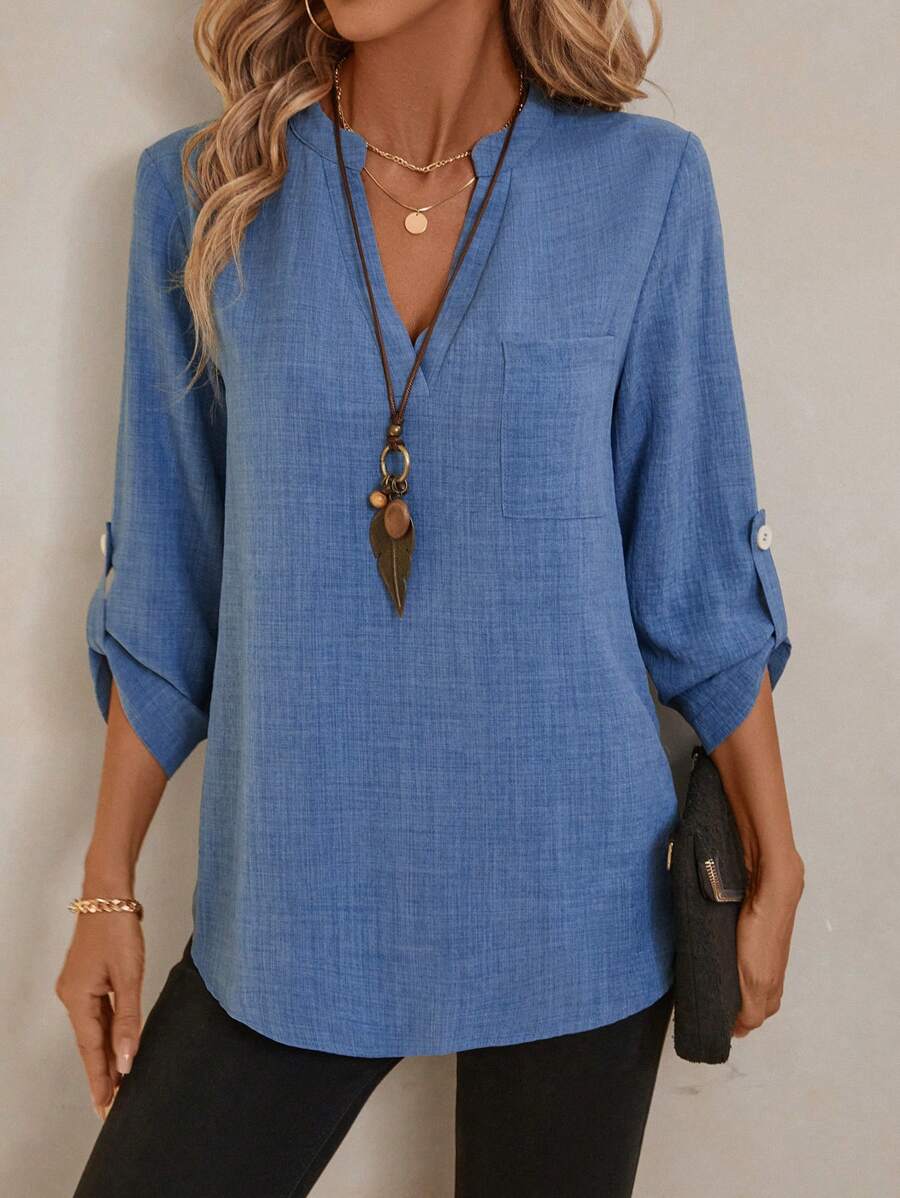 Emery™ | Elegante Blumenbluse