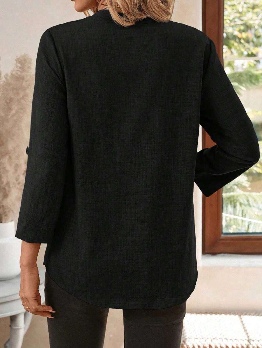 Emery™ | Elegante Blumenbluse