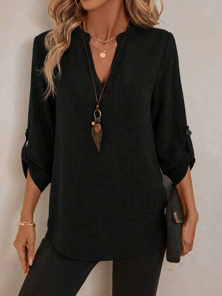 Emery™ | Elegante Blumenbluse