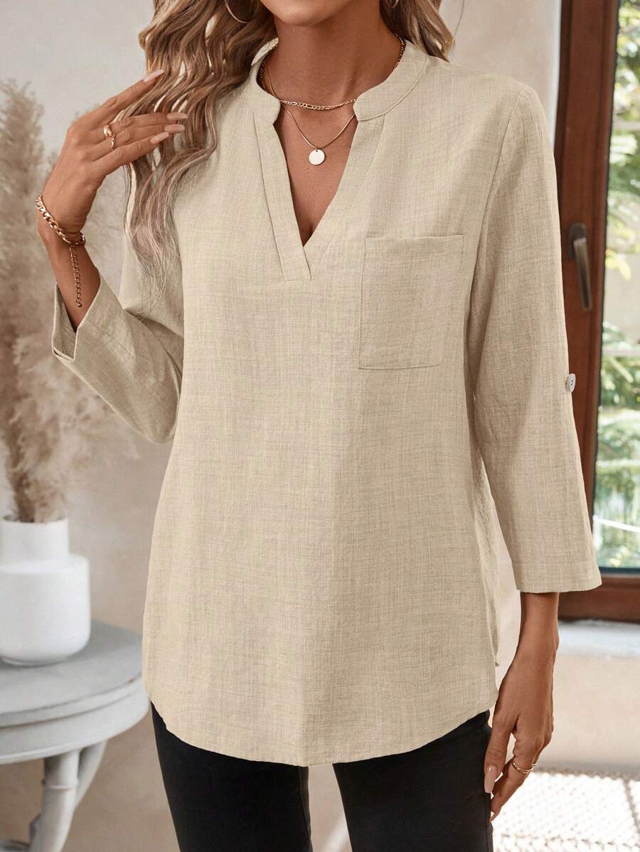 Emery™ | Elegante Blumenbluse