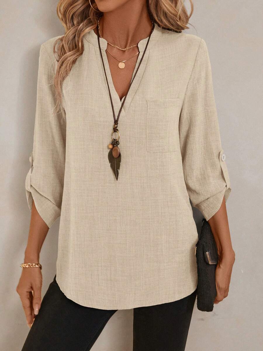Emery™ | Elegante Blumenbluse