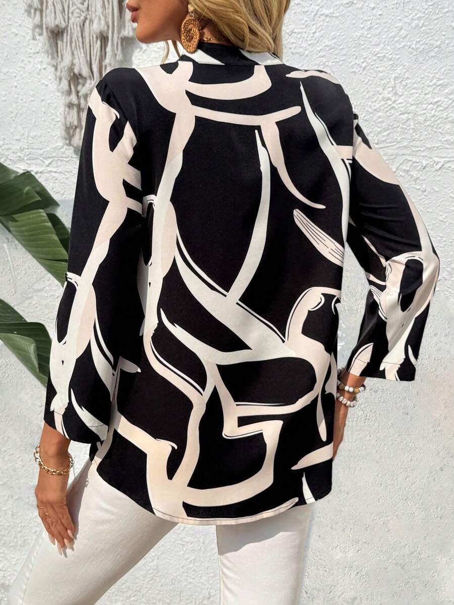 Emery™ | Elegante Blumenbluse