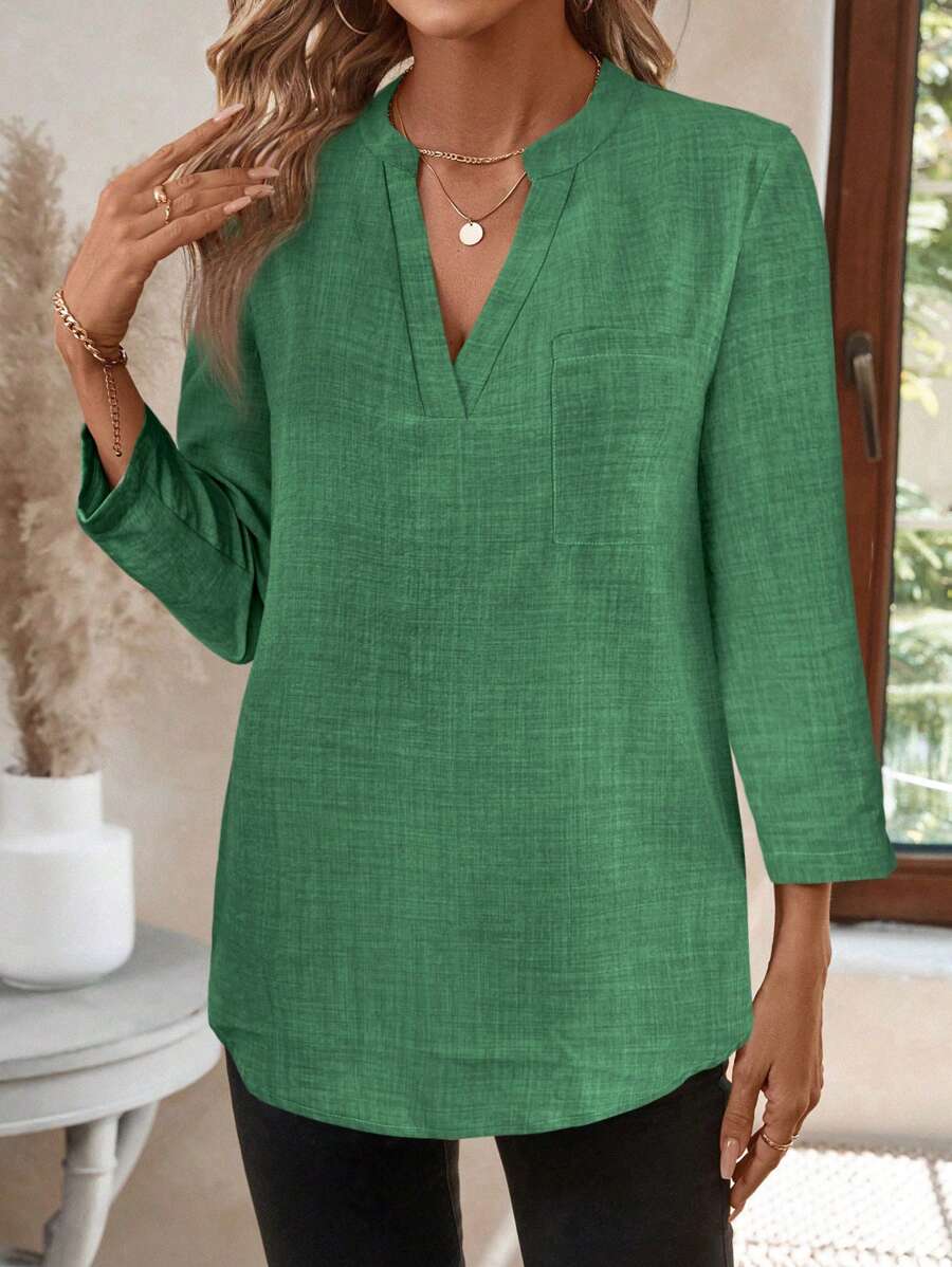 Emery™ | Elegante Blumenbluse