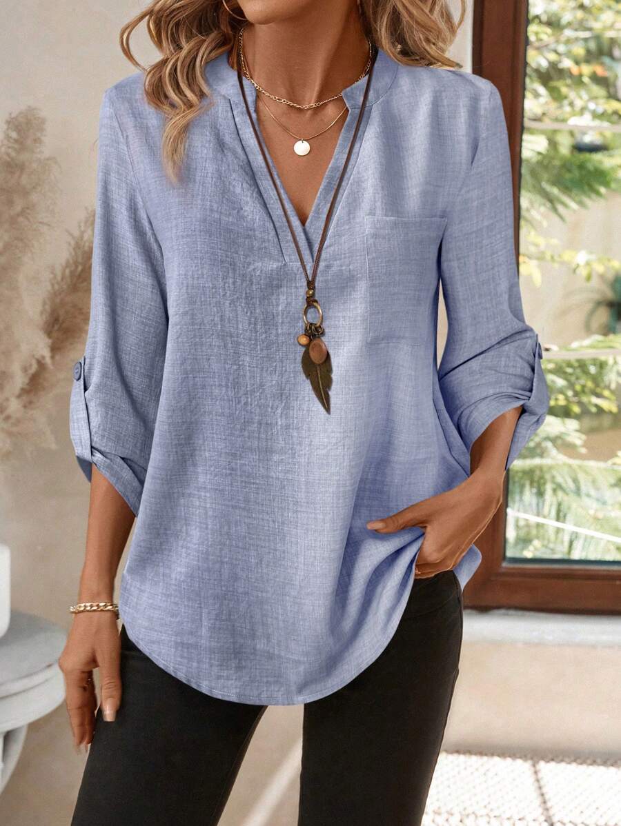 Emery™ | Elegante Blumenbluse