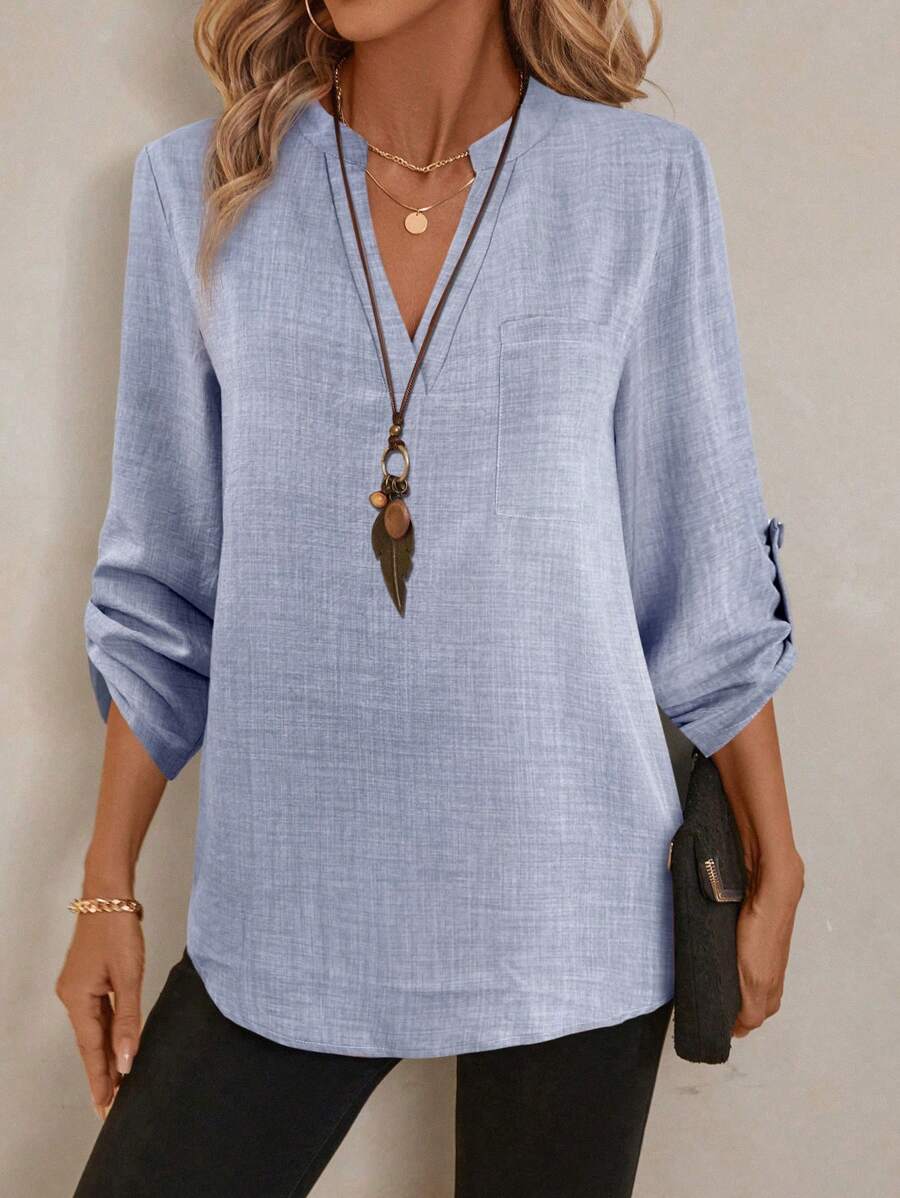 Emery™ | Elegante Blumenbluse