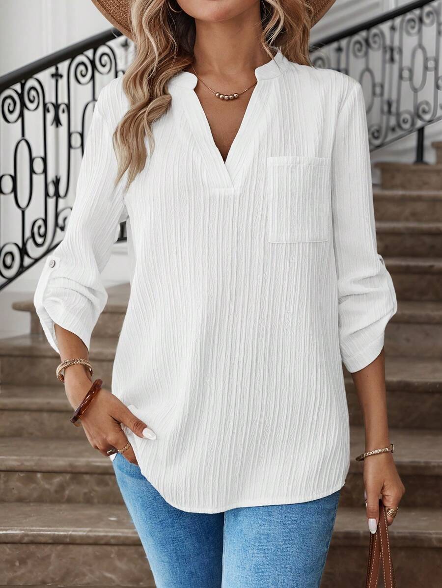 Emery™ | Elegante Blumenbluse