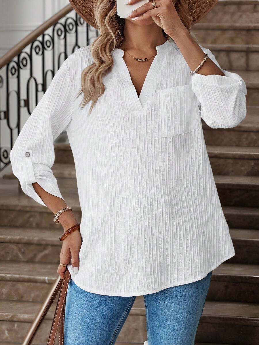 Emery™ | Elegante Blumenbluse