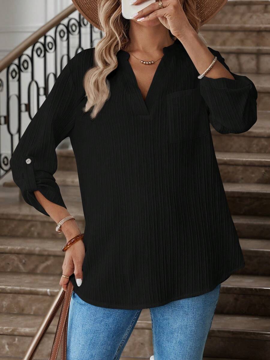 Emery™ | Elegante Blumenbluse