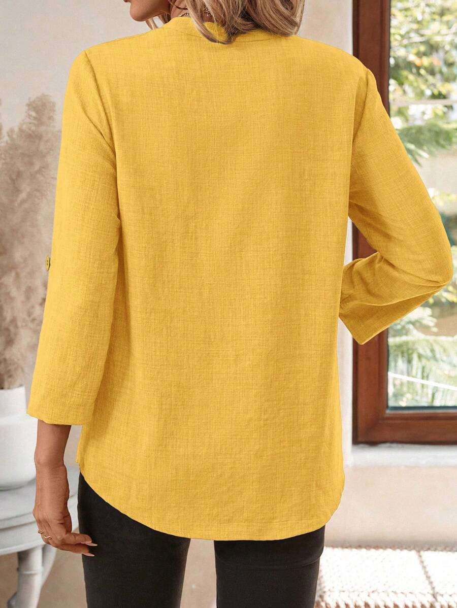 Emery™ | Elegante Blumenbluse