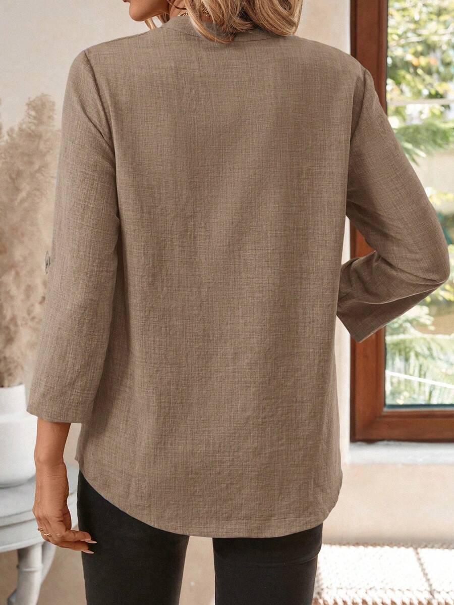 Emery™ | Elegante Blumenbluse