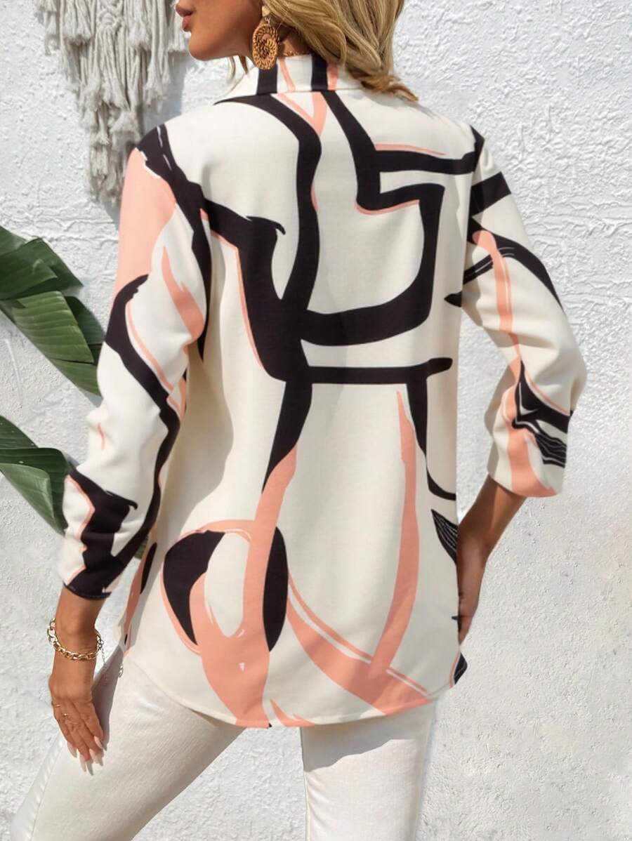 Emery™ | Elegante Blumenbluse