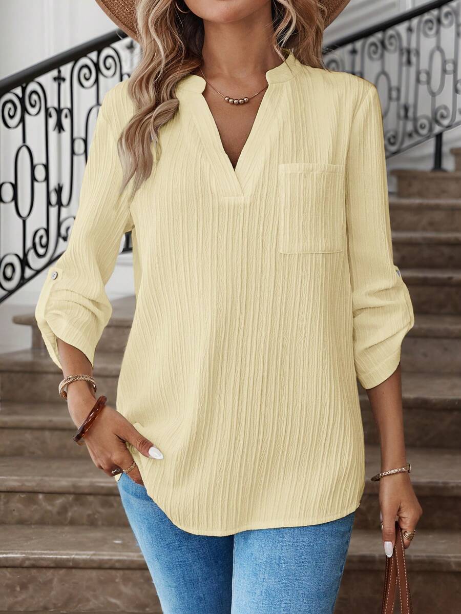 Emery™ | Elegante Blumenbluse