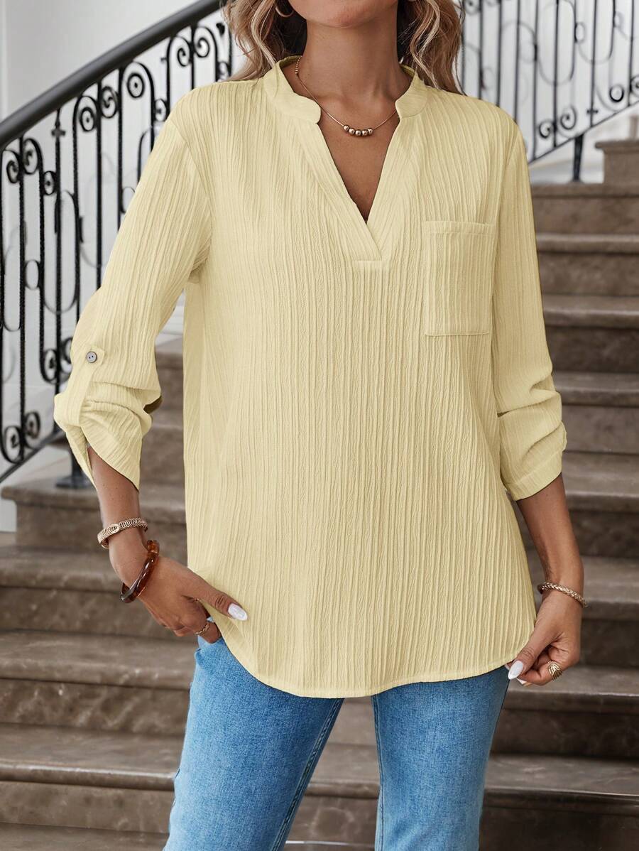 Emery™ | Elegante Blumenbluse
