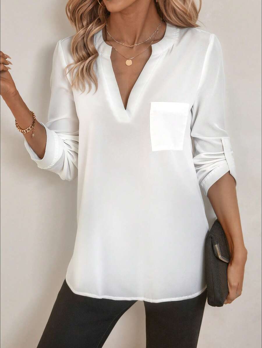 Emery™ | Elegante Blumenbluse