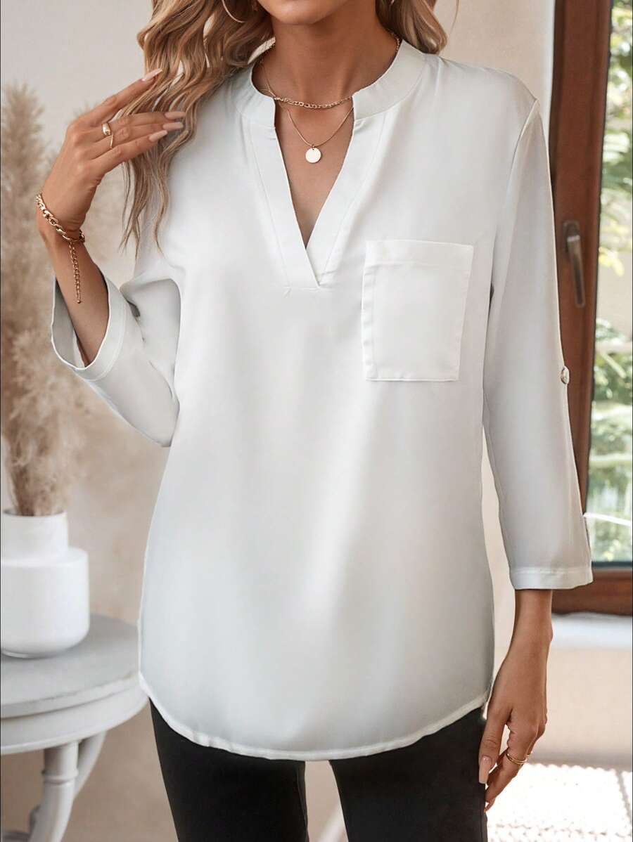 Emery™ | Elegante Blumenbluse