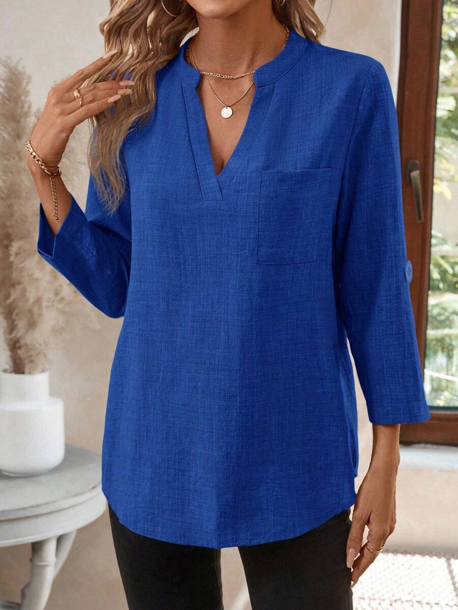 Emery™ | Elegante Blumenbluse