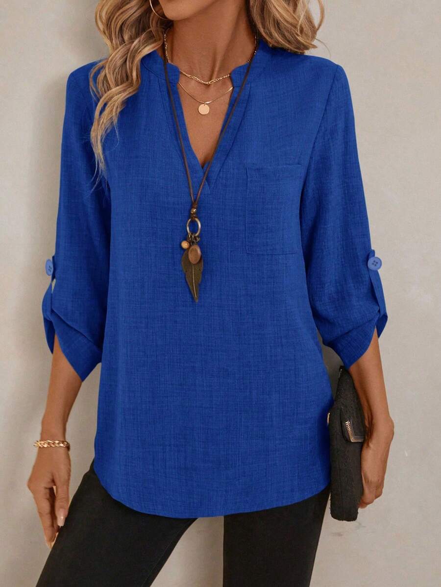 Emery™ | Elegante Blumenbluse