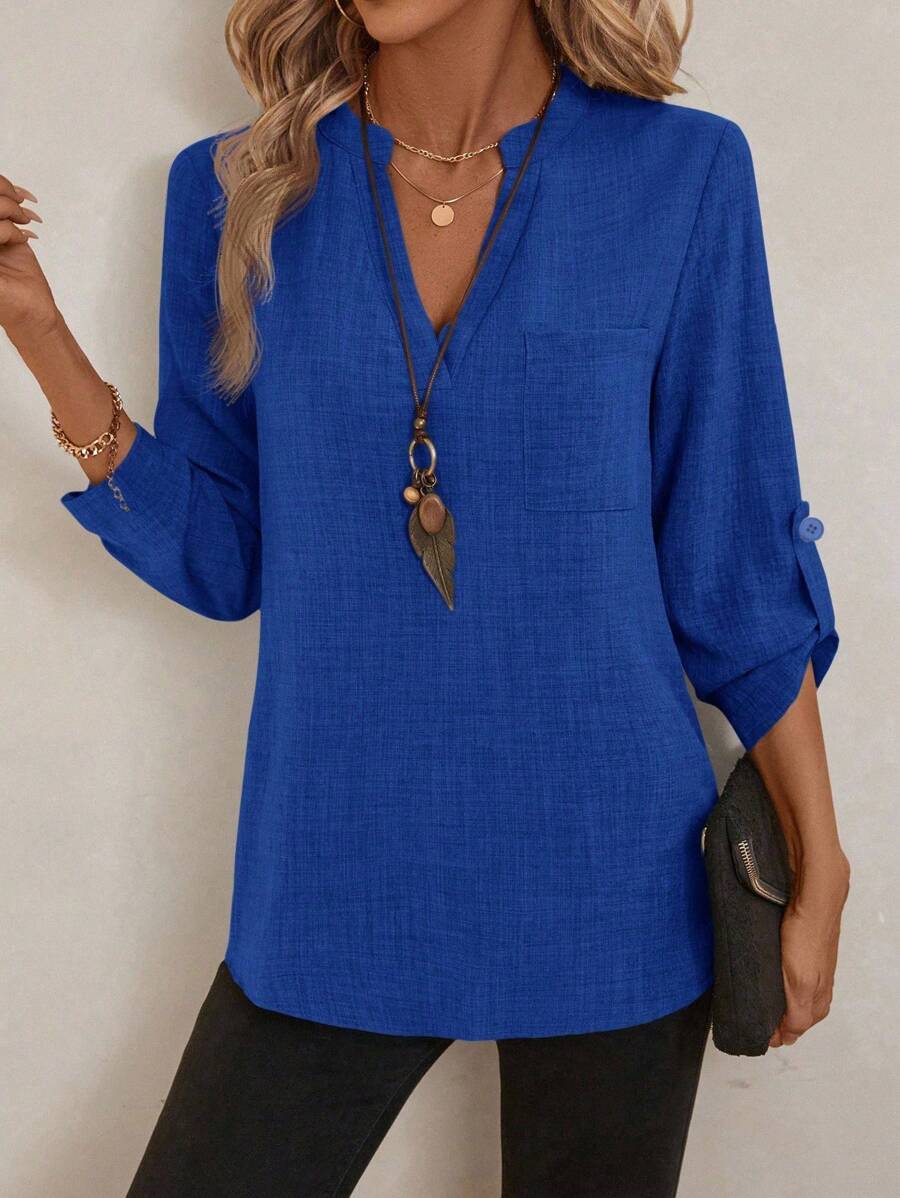 Emery™ | Elegante Blumenbluse