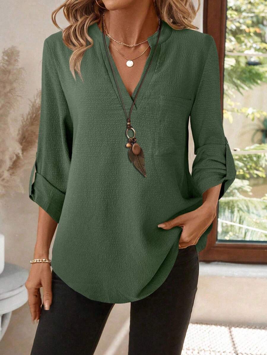 Emery™ | Elegante Blumenbluse