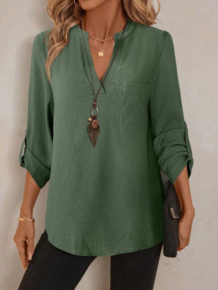 Emery™ | Elegante Blumenbluse