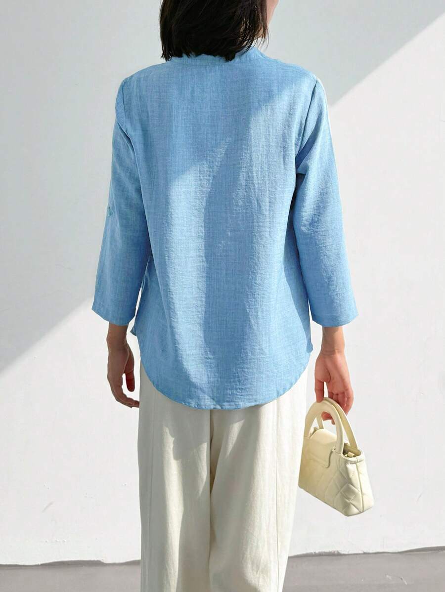 Emery™ | Elegante Blumenbluse