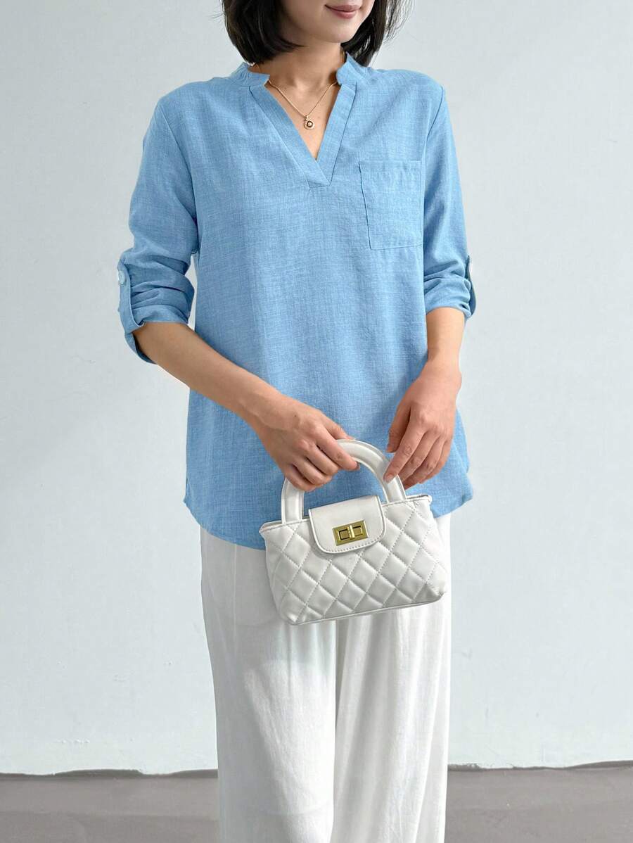 Emery™ | Elegante Blumenbluse