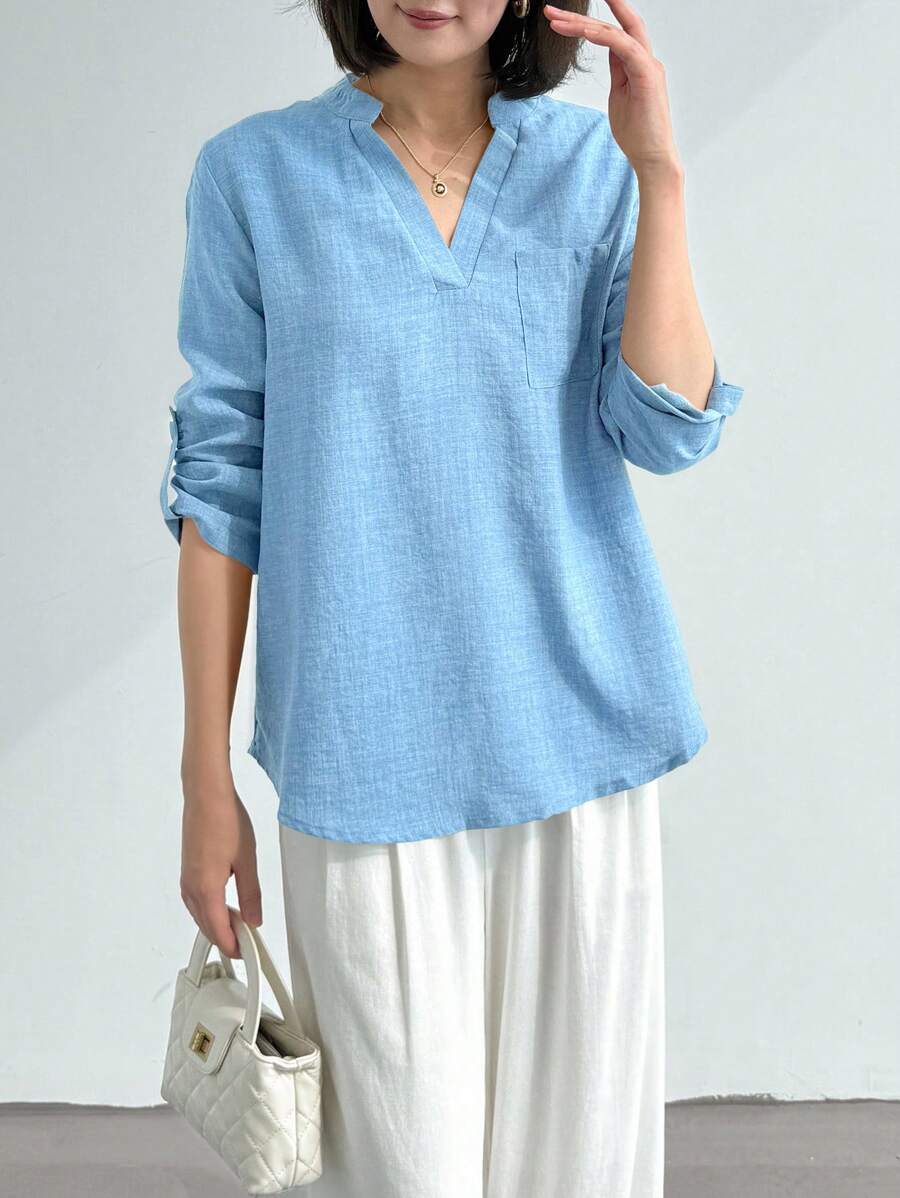 Emery™ | Elegante Blumenbluse