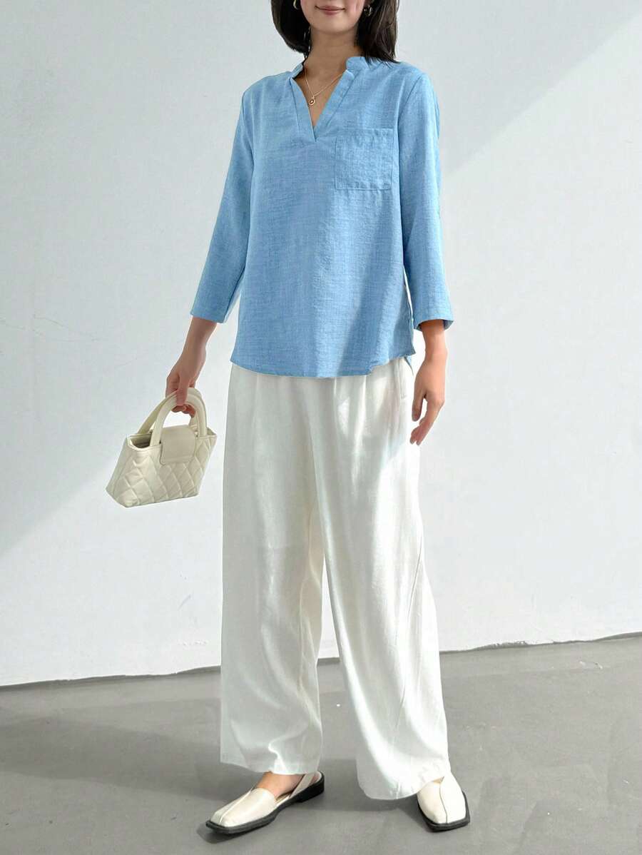 Emery™ | Elegante Blumenbluse