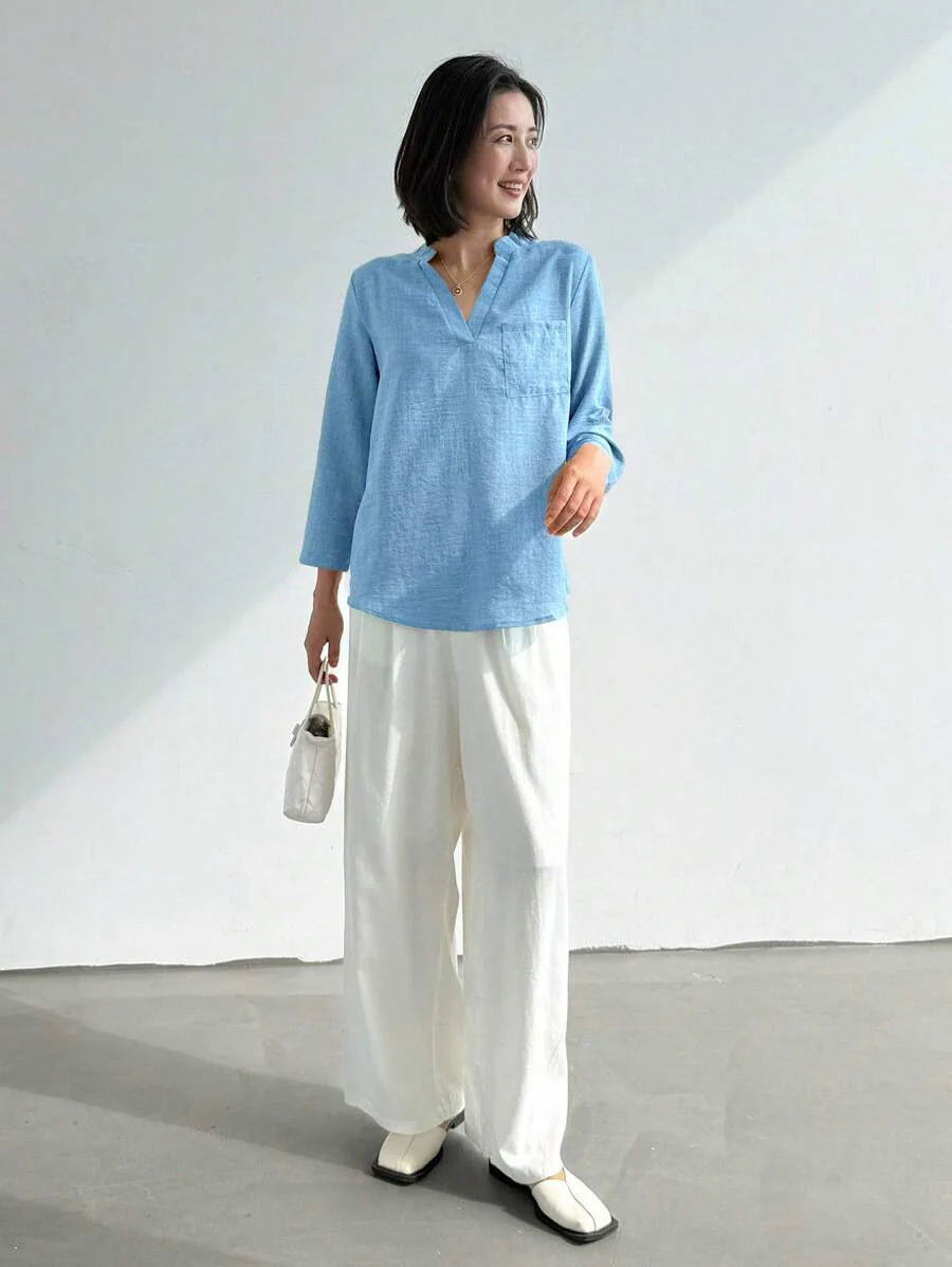 Emery™ | Elegante Blumenbluse