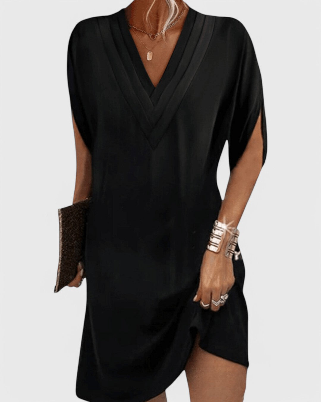 Winnie™ | Elegantes Kleid aus Leinen und Baumwolle