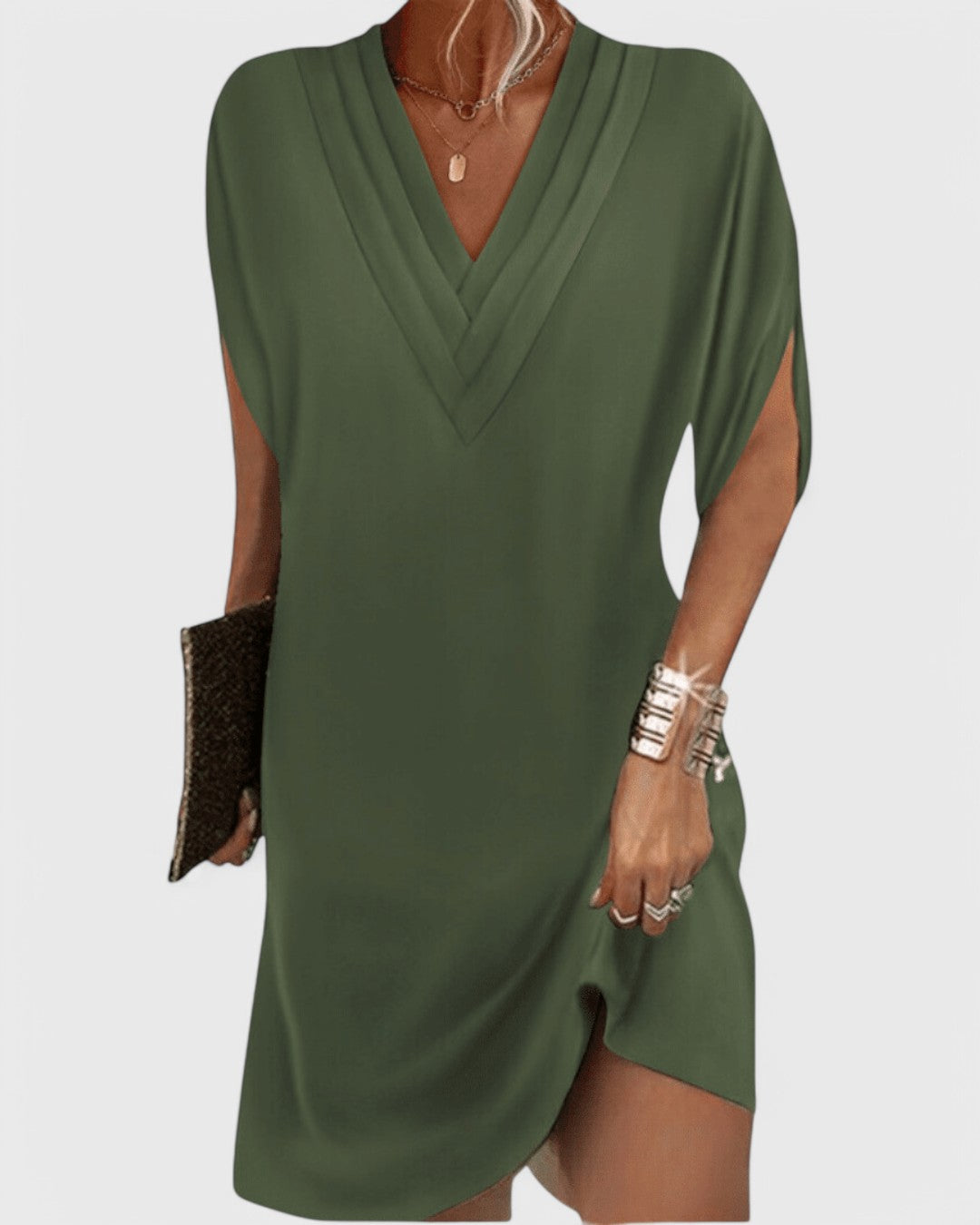 Winnie™ | Elegantes Kleid aus Leinen und Baumwolle