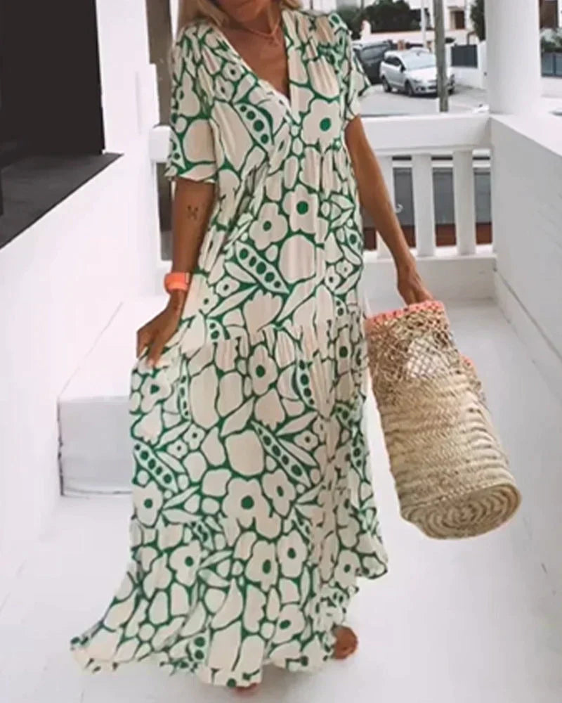 Christa™ | Fließendes und Elegantes Kleid für den Sommer