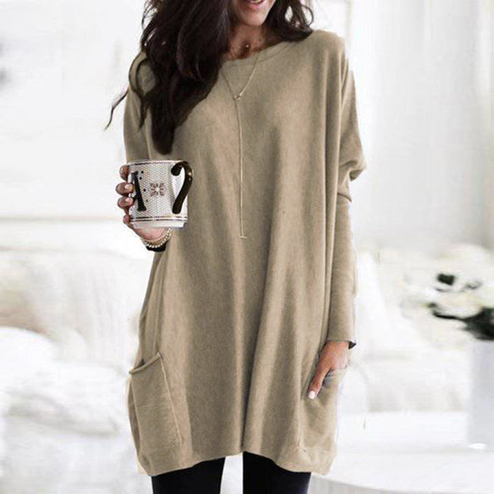 Edandi™ | Eleganter Baumwollpullover mit Taschen