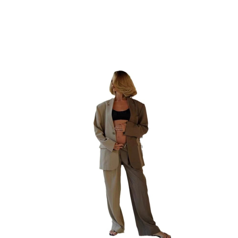 Francesca™ | Elegantes Bicolor Freizeitensemble