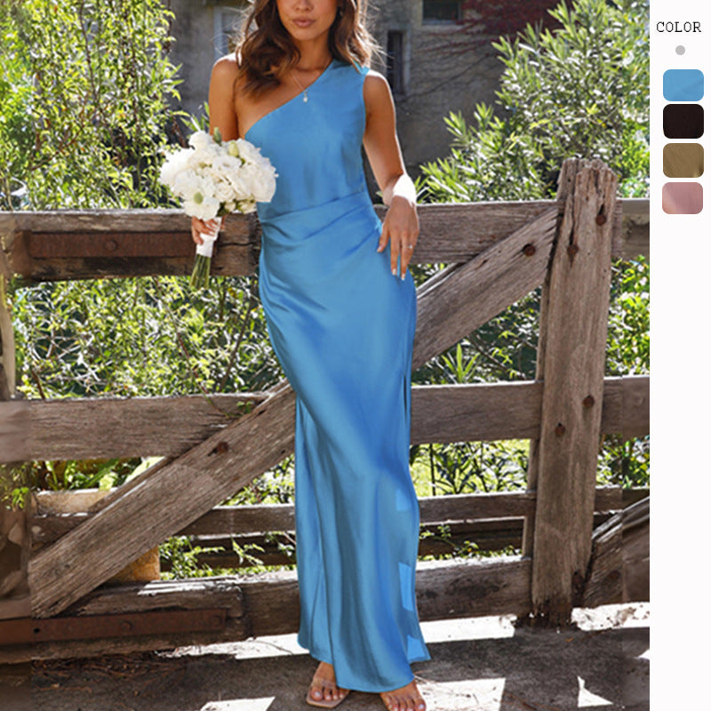 Lanis™ | Elegantes Satin-Kleid