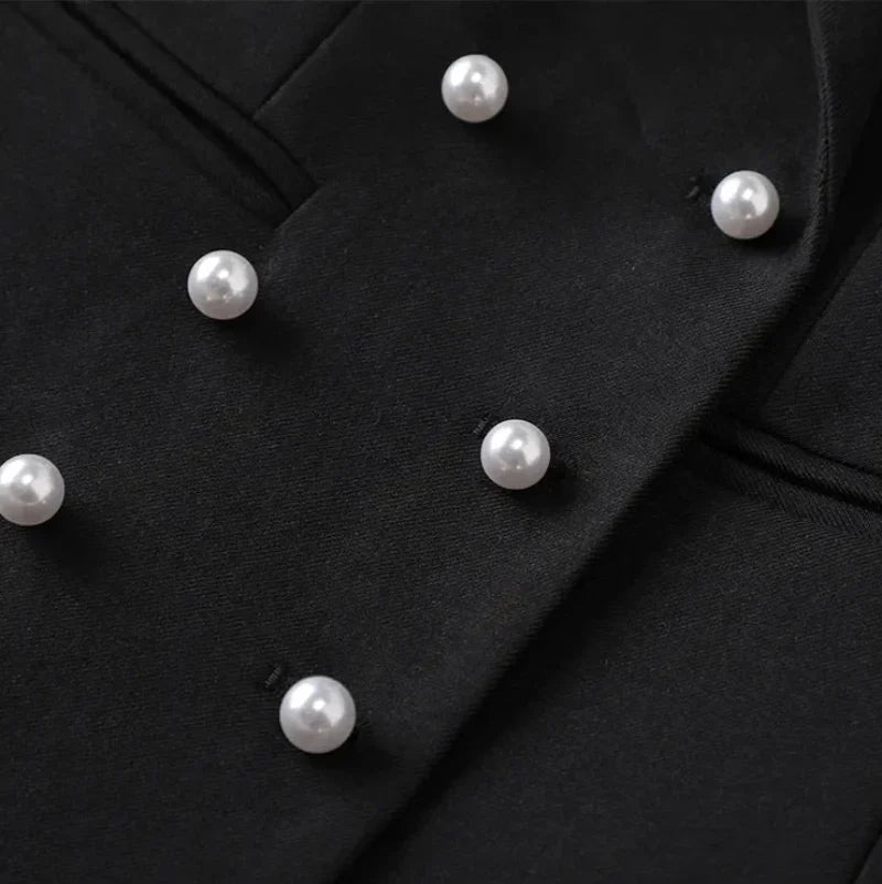 Ghita™ | Eleganter Perlenblazer