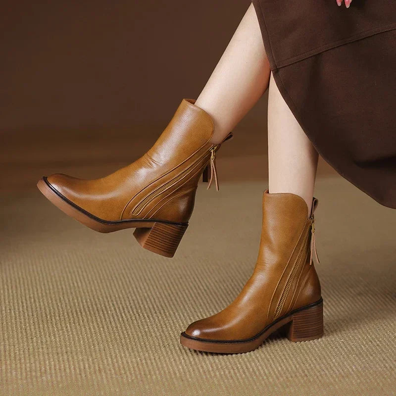 Tresa™ | Elegante Lederstiefel