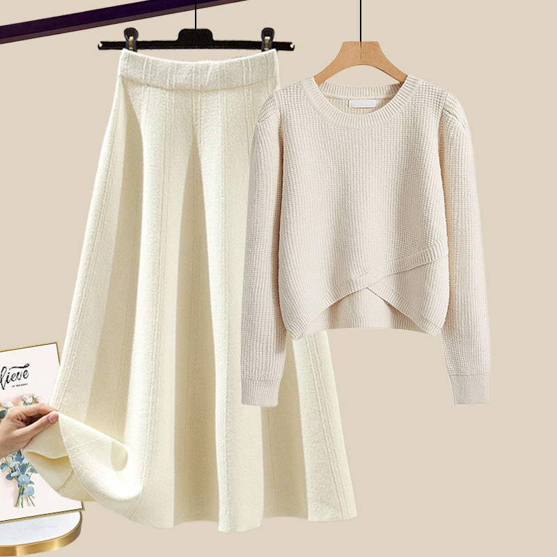 Anne™ | Elegantes Strick-Ensemble mit Pullover und Rock