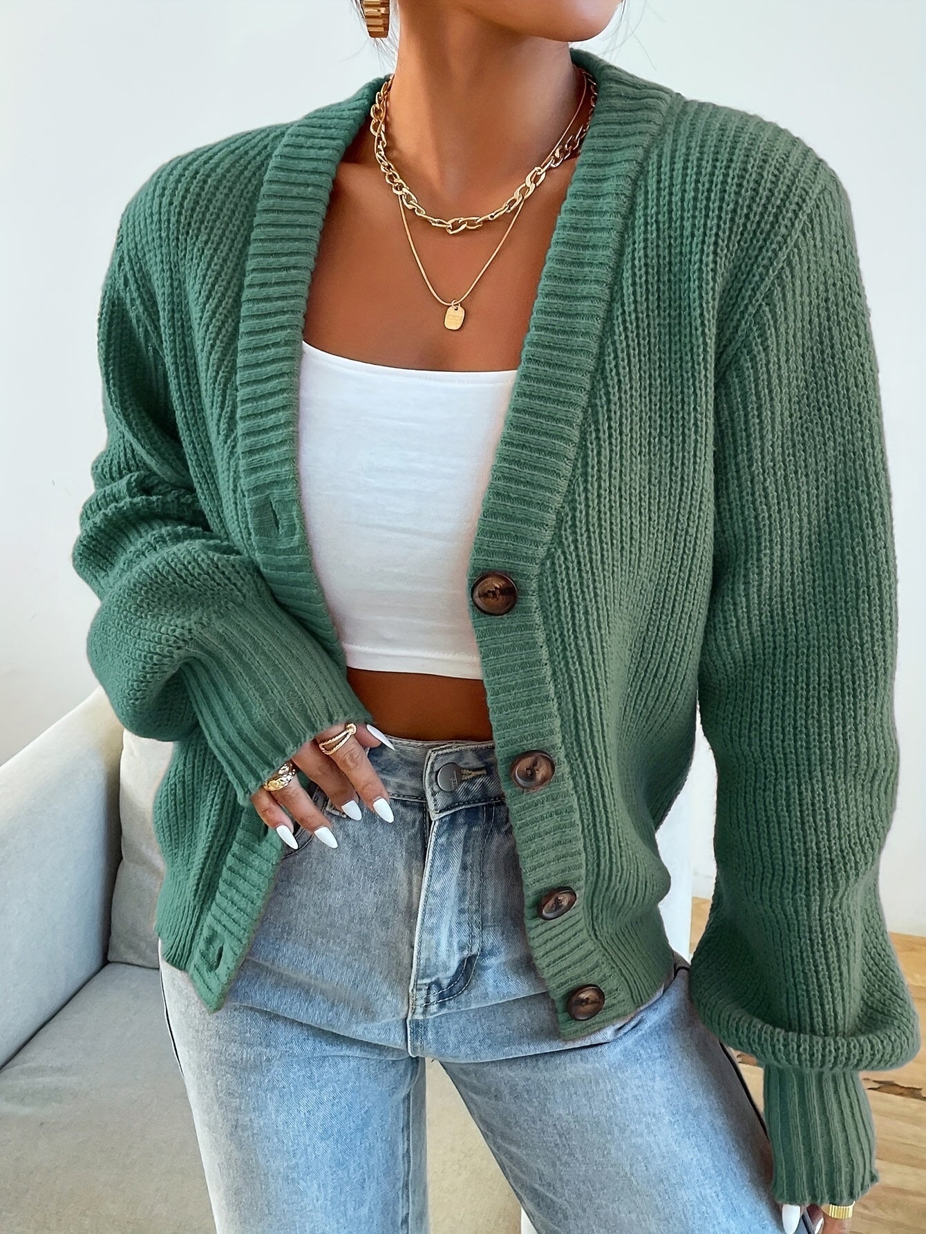 Oriana™ | Eleganter Cardigan aus Viskose