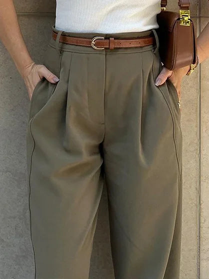 Bethany™ | Elegante Bundfaltenhose