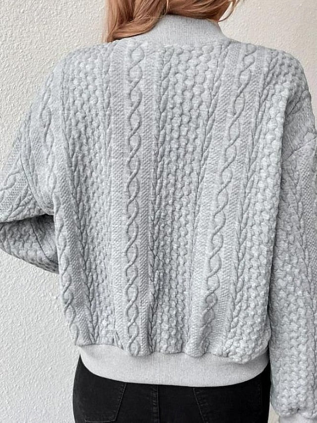 Amara™ | Legere Polyesterjacke, Eleganter Komfort