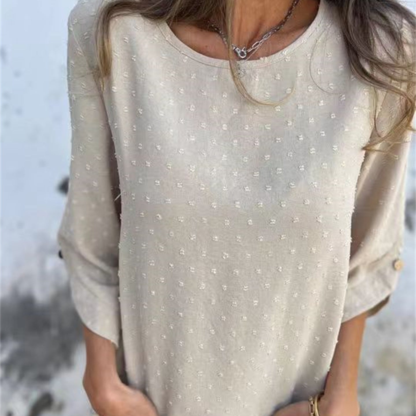 Neeko™ | Elegantes Lässig Jacquard-Oberteil