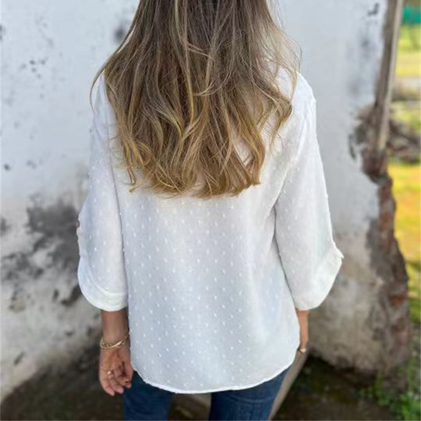 Neeko™ | Elegantes Lässig Jacquard-Oberteil