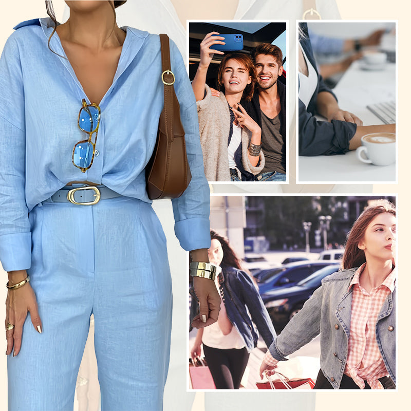 Ariel™ | Elegantes Hemd und Bequeme Hose