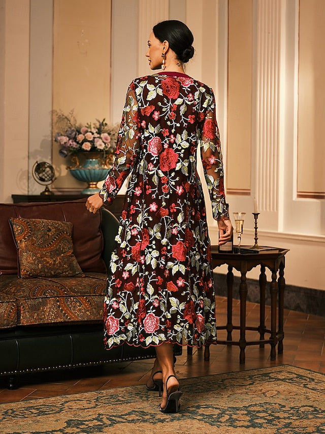 Leste™ | Elegantes Cocktailkleid in Tee-Länge